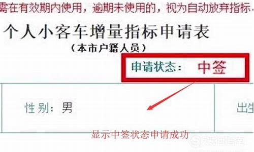 海南小汽车摇号怎么查询_怎样查询海南小汽车摇号结果